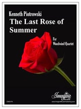 The Last Rose of Summer Quartet for Flute, Oboe, Clarinet, and Bassoon cover